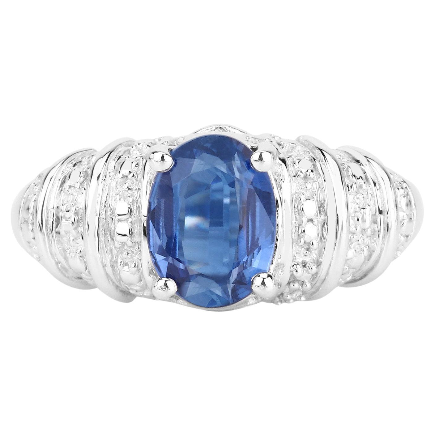 Kyanite Ring 1.39 Carats Sterling Silver