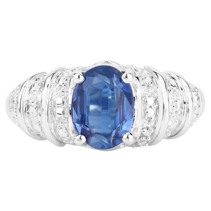 Kyanite Ring 1.39 Carats Sterling Silver