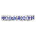 Tanzanite Ring 1.68 Carats Sterling Silver