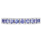 Tanzanite Ring 1.68 Carats Sterling Silver