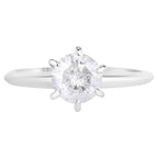 Diamond Ring 1 Carats 14K White Gold