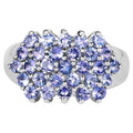 Tanzanite Ring 2.02 Carats Sterling Silver