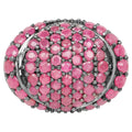 Ruby Ring 3.3 Carats Sterling Silver