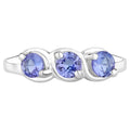 Tanzanite Ring 1.04 Carats Sterling Silver