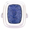 Lapis Ring 14.06 Carats Sterling Silver