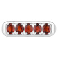 Garnet Ring 0.98 Carats Sterling Silver