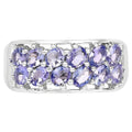 Tanzanite Ring 2.02 Carats Sterling Silver