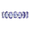Tanzanite Ring 1.74 Carats Sterling Silver