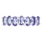 Tanzanite Ring 1.74 Carats Sterling Silver