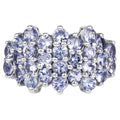 Tanzanite Ring 2.78 Carats Sterling Silver