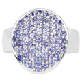 Tanzanite Ring 1.98 Carats Sterling Silver