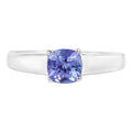 Tanzanite Ring 1.04 Carats Sterling Silver