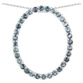 Blue Sapphire Pendant 3.18 Carats Sterling Silver