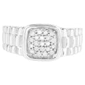 Diamond Ring 0.24 Carats Sterling Silver