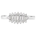 Diamond Ring 0.26 Carats 14K White Gold