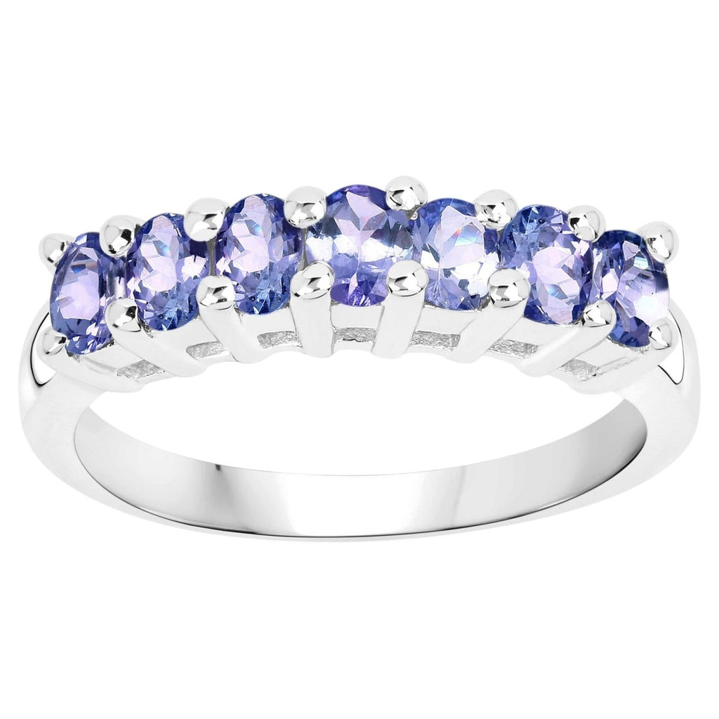 Tanzanite Ring 1.18 Carats Sterling Silver