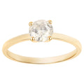 Diamond Ring 0.7 Carats 14K Yellow Gold