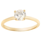 Diamond Ring 0.7 Carats 14K Yellow Gold