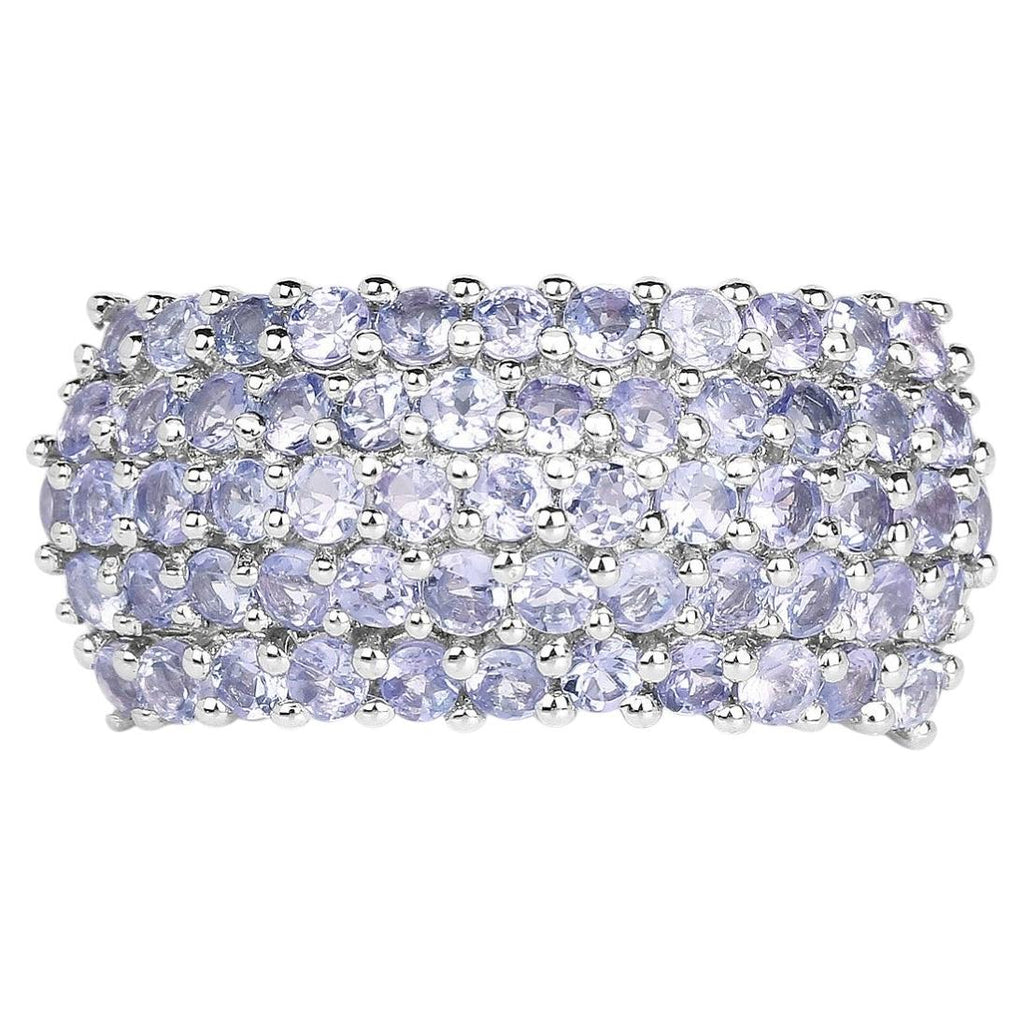Tanzanite Ring 2.06 Carats Sterling Silver