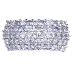 Tanzanite Ring 2.06 Carats Sterling Silver