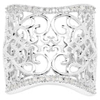 Diamond Ring 0.24 Carats Sterling Silver