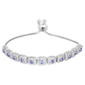 Tanzanite Bracelet 1.08 Carats Sterling Silver