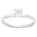 Diamond Ring 0.38 Carats 14K White Gold