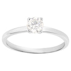 Diamond Ring 0.38 Carats 14K White Gold