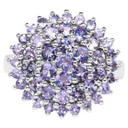 Tanzanite Ring 2.46 Carats Sterling Silver