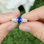 Kyanite Ring 1.39 Carats Sterling Silver