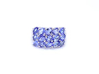 Tanzanite Ring 3.58 Carats Sterling Silver