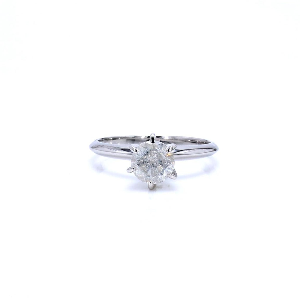 Diamond Ring 1 Carats 14K White Gold