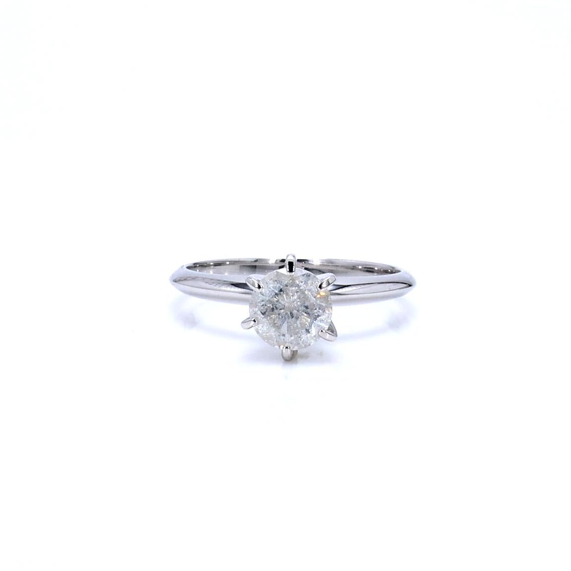 Diamond Ring 1 Carats 14K White Gold